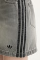 Traper suknja adidas Originals Denim Mini Skt siva JW2657