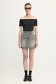 adidas Originals spódnica jeansowa Denim Mini Skt JW2657 szary
