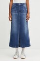 Юбка adidas Originals Denim Long Skt JW2658 голубой AW25