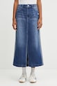 adidas Originals szoknya Denim Long Skt JW2658 kék AW25