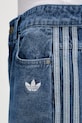adidas Originals fustă Denim Long Skt albastru JW2658