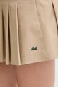 Lacoste fustă bej JF8001