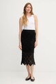 Dkny spódnica P5ERAX27 czarny AW25