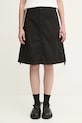 Bavlněná sukně Carhartt WIP W' Kingston bavlna černá I035579.89GD