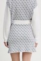 Îmbrăcăminte Guess fustă din amestec de lână AUBREY W5BD81.Z3JD2 alb
