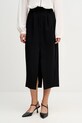 Sisley spódnica z elastanem czarny 4KVXL002W