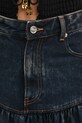 GANNI denim skirt Light Denim Long J1759 navy