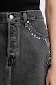 Levi's fustă jeans gri A4694.0060