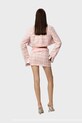 GOD SAVE QUEENS spódnica HIGH PRIORITY TWEED SKIRT GSQ.151.321 różowy