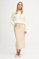 Marc Aurel spódnica 2330.2020.92699 beżowy AW25