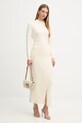 Marciano Guess spódnica z dodatkiem wełny AGNES 5BGD02.5794Z beżowy AW25