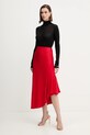Twinset spódnica 252LI2TCC czerwony AW25