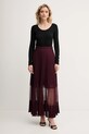 Twinset spódnica 252TP2642 fioletowy AW25