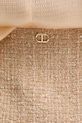 Twinset fustă de lână bej 252TP2144