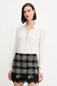 Twinset spódnica z wełną czarny 252TT2112