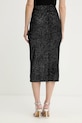 Odzież Armani Exchange spódnica welurowa XW000791.AF16143 czarny