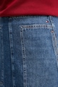 Bavlněná džínová sukně Tommy Hilfiger modrá WW0WW46737