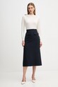 Tommy Hilfiger spódnica WW0WW47497 granatowy AW25