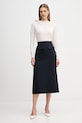 Юбка Tommy Hilfiger WW0WW47497 тёмно-синий AW25