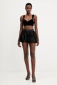 Bardot pantaloni scurți 60041PB negru AW25