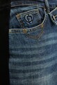 Desigual spódnica jeansowa TWISTED granatowy 25WWFD03