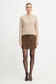 Marella velúr szoknya 2523406011200 barna AW25