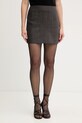 Marella spódnica wełniana casual szary 2523106112200