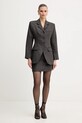 Marella spódnica wełniana 2523106112200 szary AW25