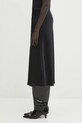 Anine Bing spódnica jedwabna bar A.04.4001 czarny AW25