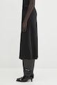 Anine Bing spódnica jedwabna bar A.04.4001 czarny AW25