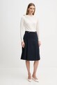 Tommy Hilfiger spódnica WW0WW48263 granatowy AW25