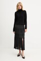 Φούστα BOSS 50553135 μαύρο AW25