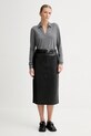 Calvin Klein spódnica LV044D651G czarny AW25