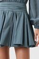 Odzież AllSaints spódnica bawełniana TULIP W016RD niebieski