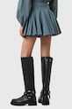 Βαμβακερή φούστα AllSaints TULIP μπλε W016RD