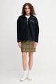 Barbour spódnica wełniana BAMBURGH LSK0140 zielony AW25