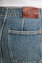 Calvin Klein Jeans spódnica jeansowa niebieski LV047D724G