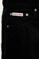 Rifľová sukňa Calvin Klein Jeans LV047D777G čierna