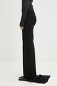Rick Owens DRKSHDW spódnica bawełniana Soft Edfu Long DS02E7337.JDB czarny AW25