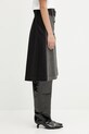 Andersson Bell wool blend skirt Whitney Trench Pleats black apa848w