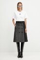 Andersson Bell wool blend skirt Whitney Trench Pleats apa848w
