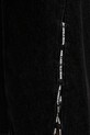 Rifľová sukňa Karl Lagerfeld Jeans A4W12002 čierna