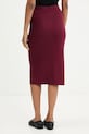 Odzież Karl Lagerfeld Jeans spódnica A4W12005 bordowy