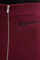 Karl Lagerfeld Jeans spódnica bordowy A4W12005