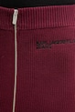 Karl Lagerfeld Jeans spódnica bordowy A4W12005