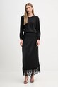 Pedro del Hierro spódnica 7592146 czarny AW25