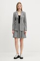 Sukňa HUGO 50547638 sivá AW25