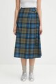 Barbour spódnica Wilma Maxi Skirt casual niebieski LSK0133GN71