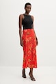 Never Fully Dressed spódnica NFDSK761 czerwony AW25