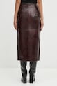 Oblečení Kožená sukně Sportmax AFA 2522406022600 burgundské
